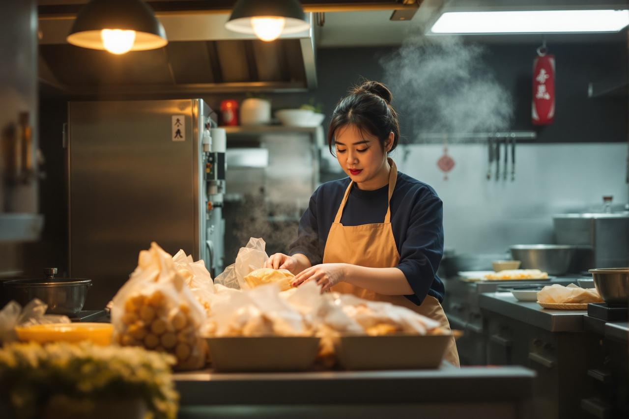 食堂阿姨与外卖平台合作的秘密被曝光